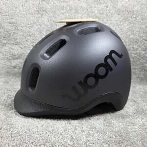 Woom READY Kids Helmet Size S 50-53cm Matte Black Magnetic Buckle